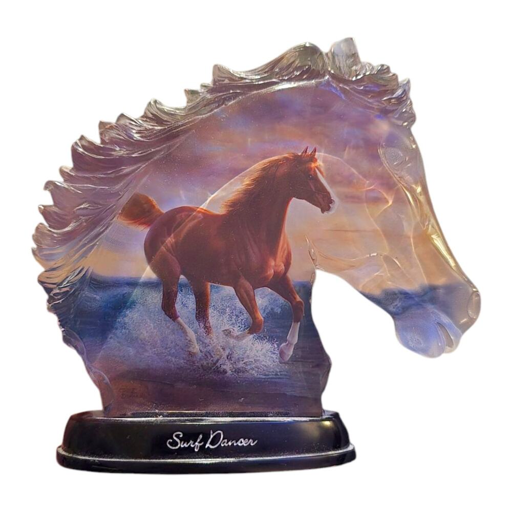 Surf Dancer Horse Moments of Majesty Bradford Exchange 2002 Chuck de Haan